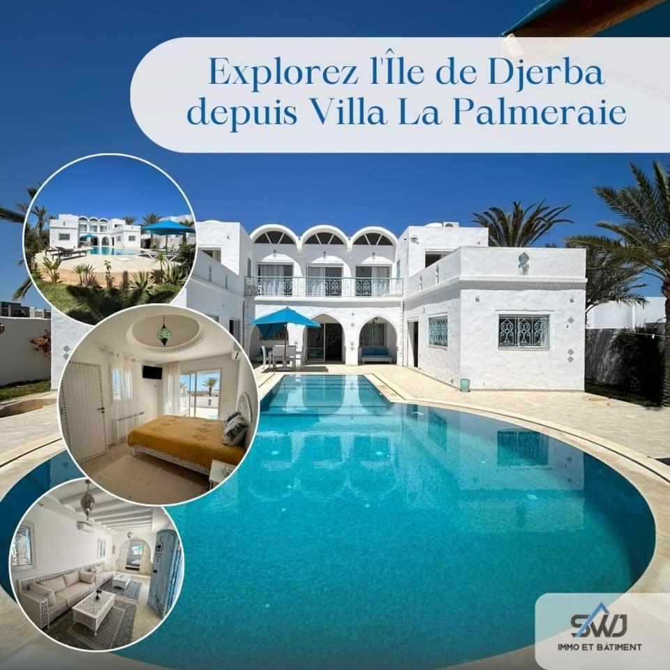 Villa La Palmeraie D'Arkou, Grande Piscine Eksteriør bilde