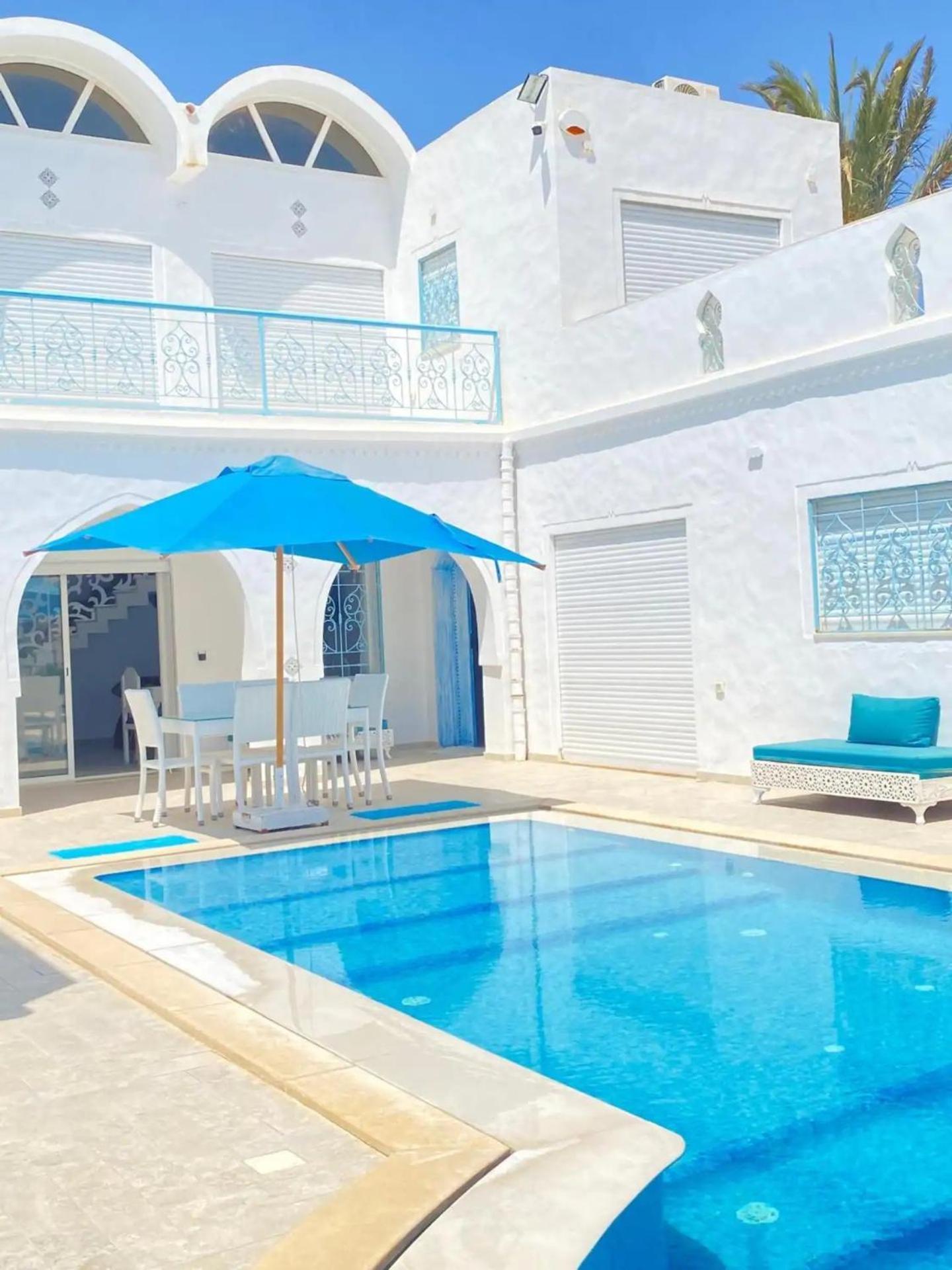 Villa La Palmeraie D'Arkou, Grande Piscine Eksteriør bilde